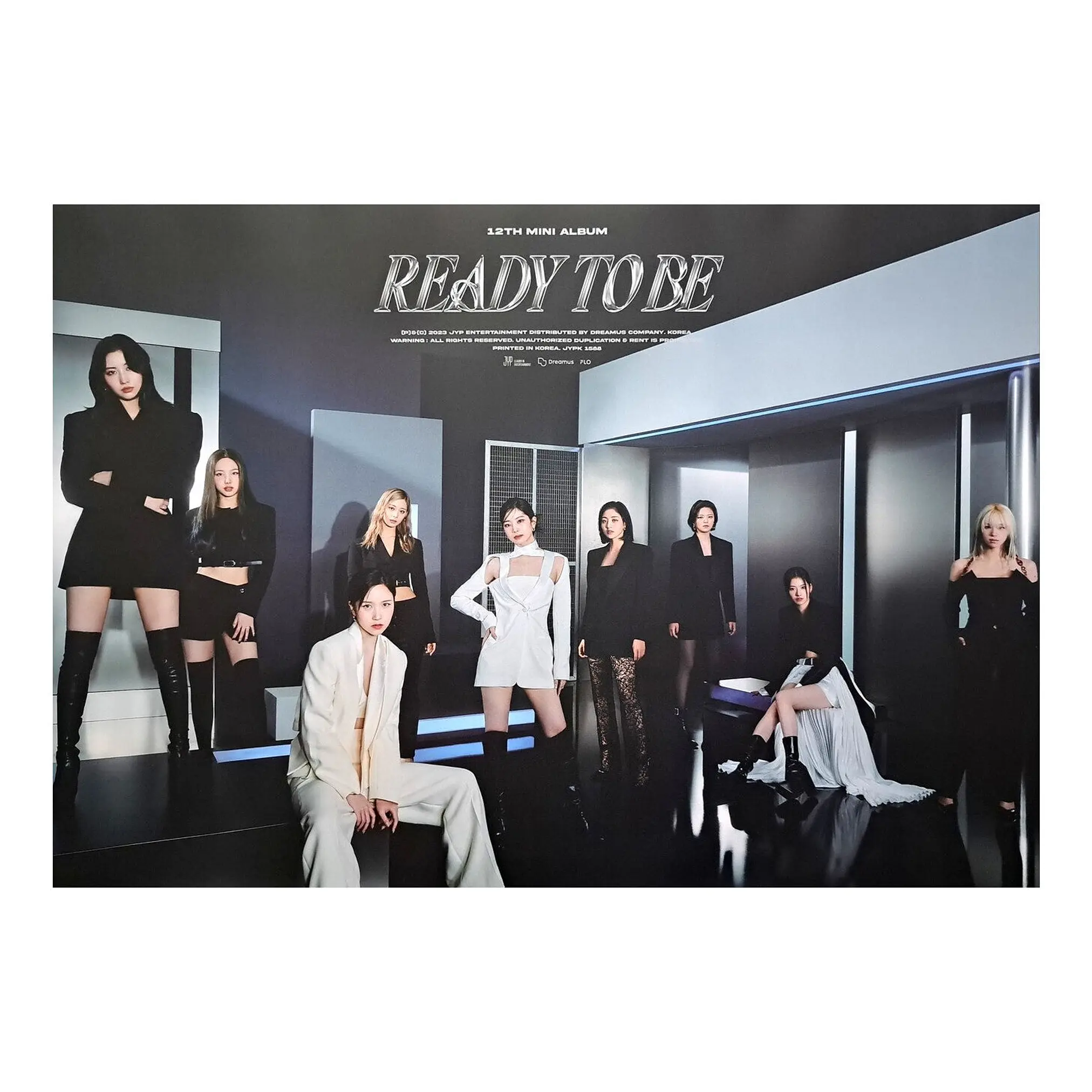 POSTER OFICIAL TWICE - READY TO BE  2