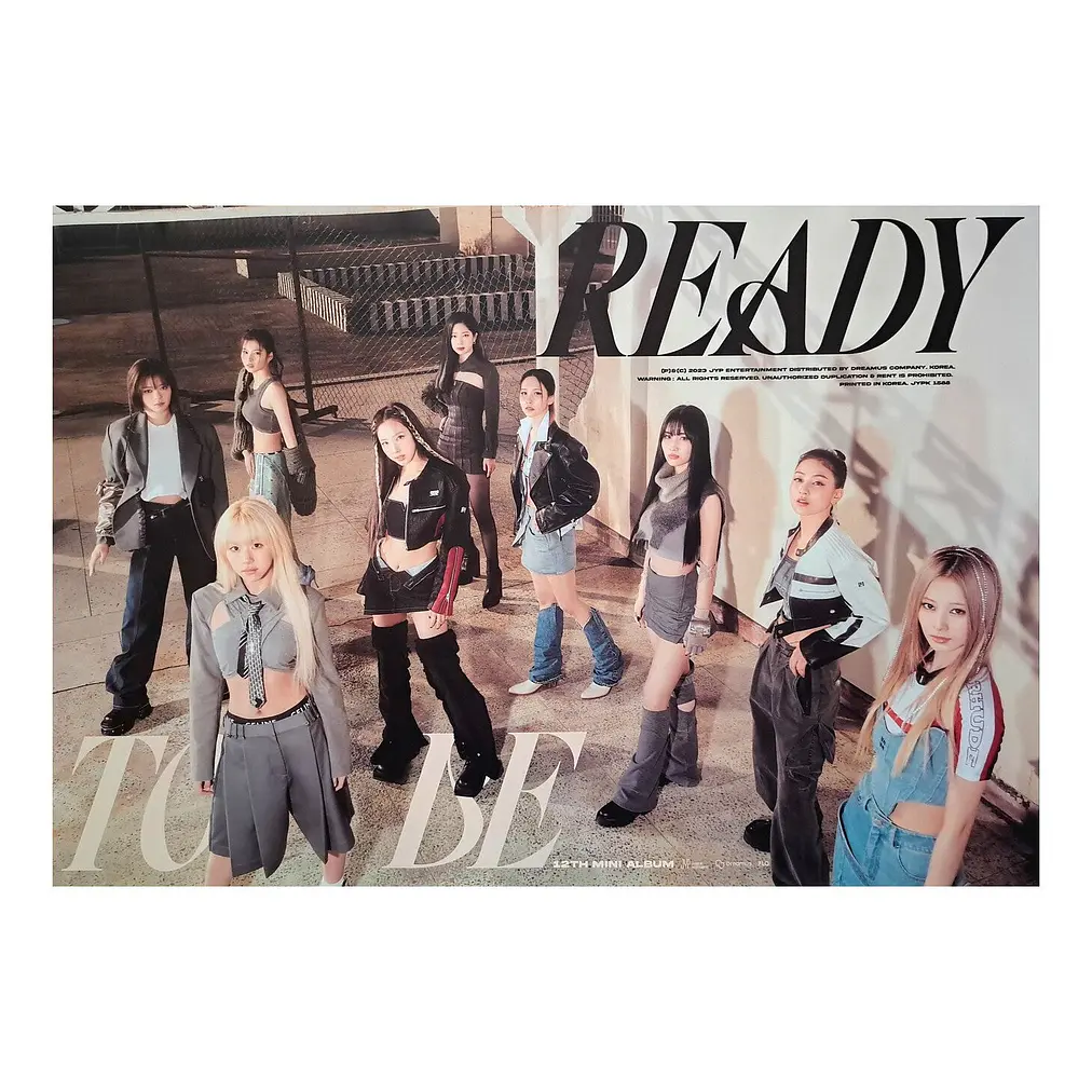 POSTER OFICIAL TWICE - READY TO BE  3