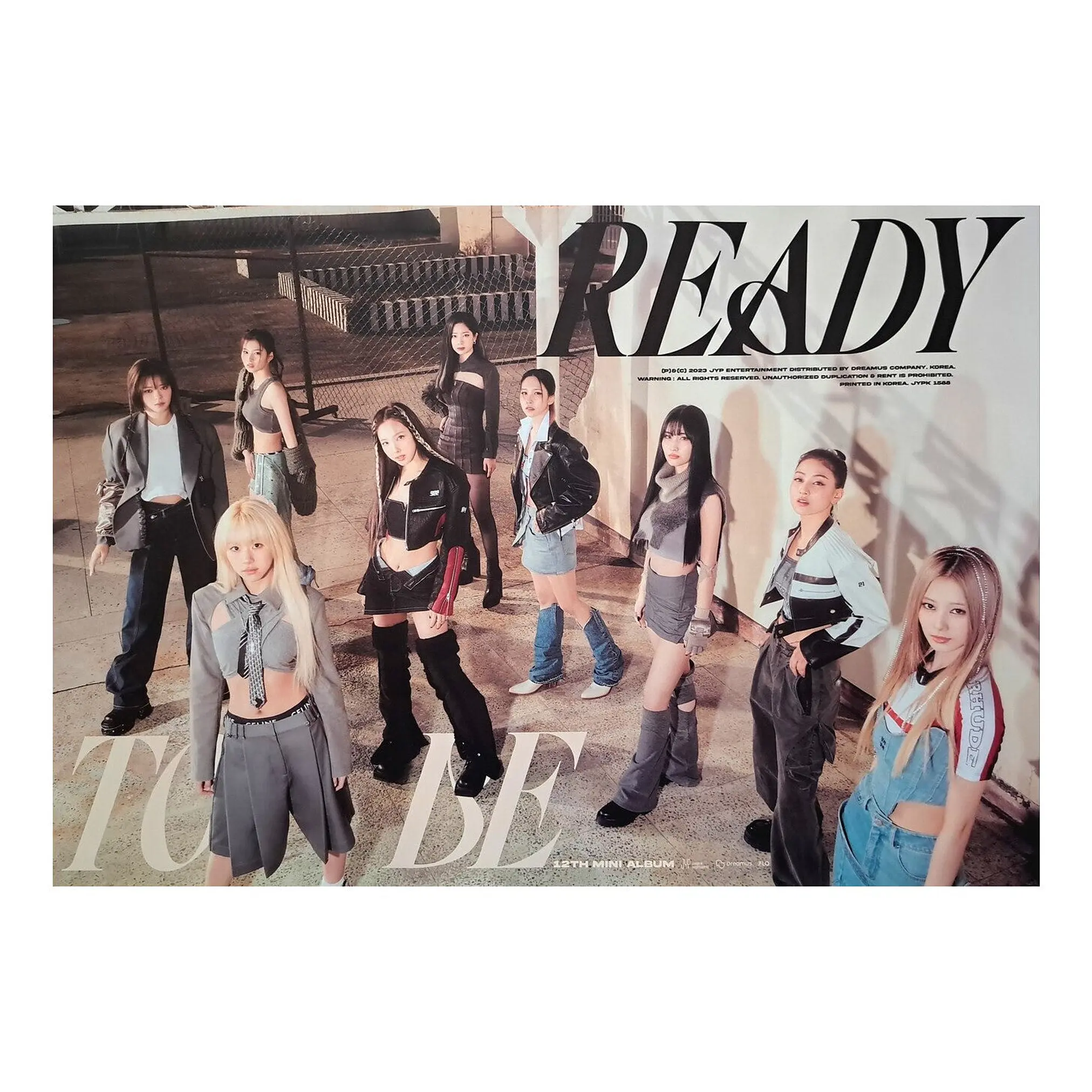 POSTER OFICIAL TWICE - READY TO BE  3