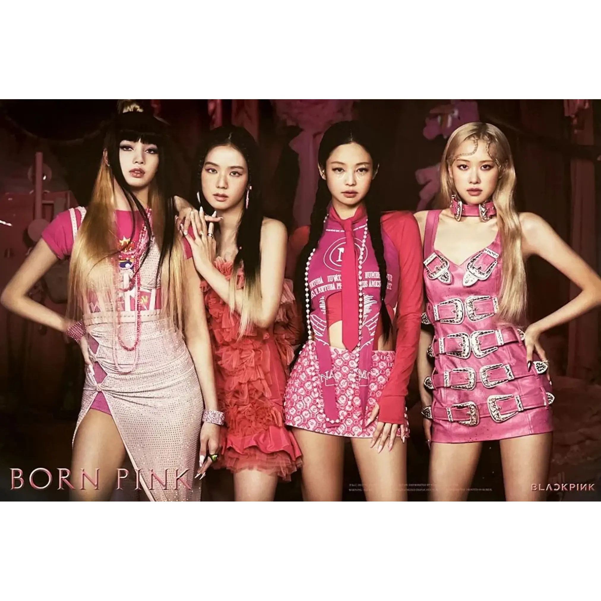 POSTER OFICIAL BLACKPINK - BORN PINK 1
