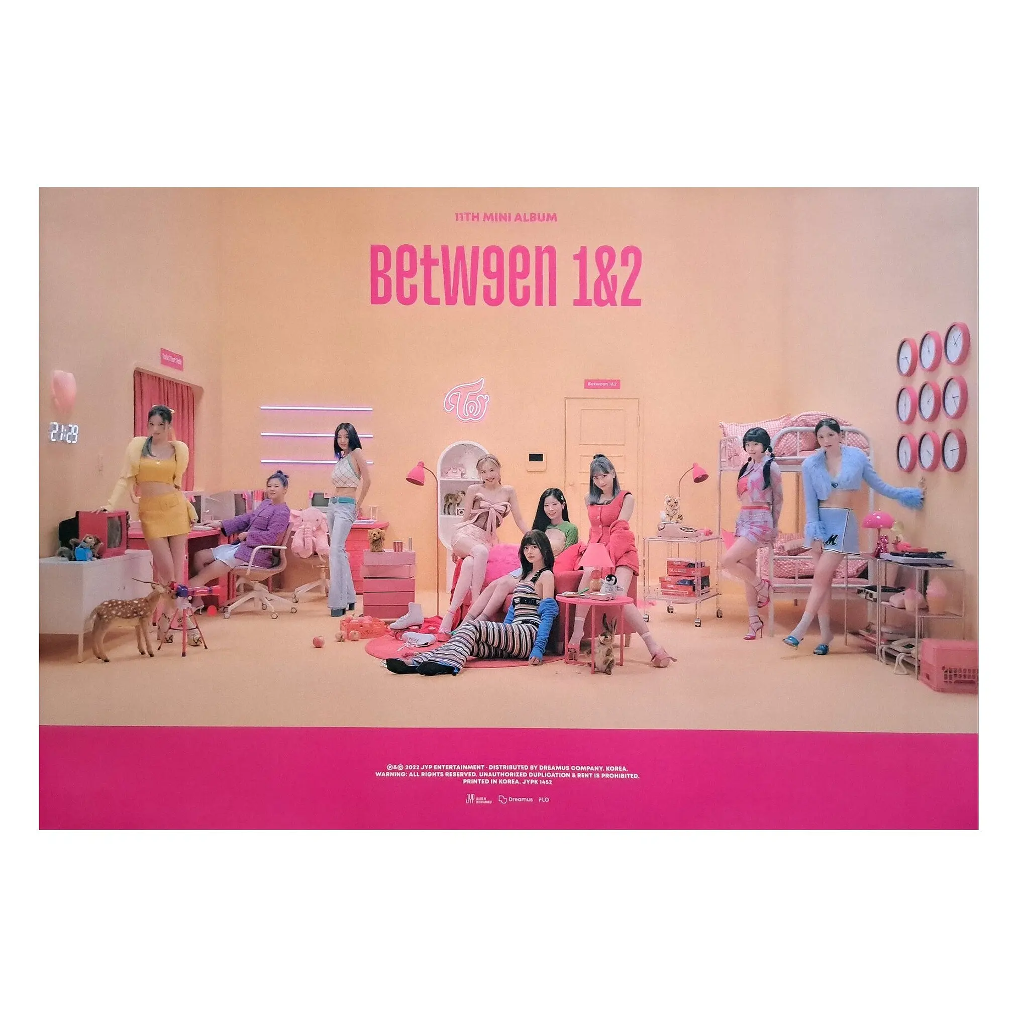 POSTER OFICIAL TWICE - BETWEEN 1 & 2 1