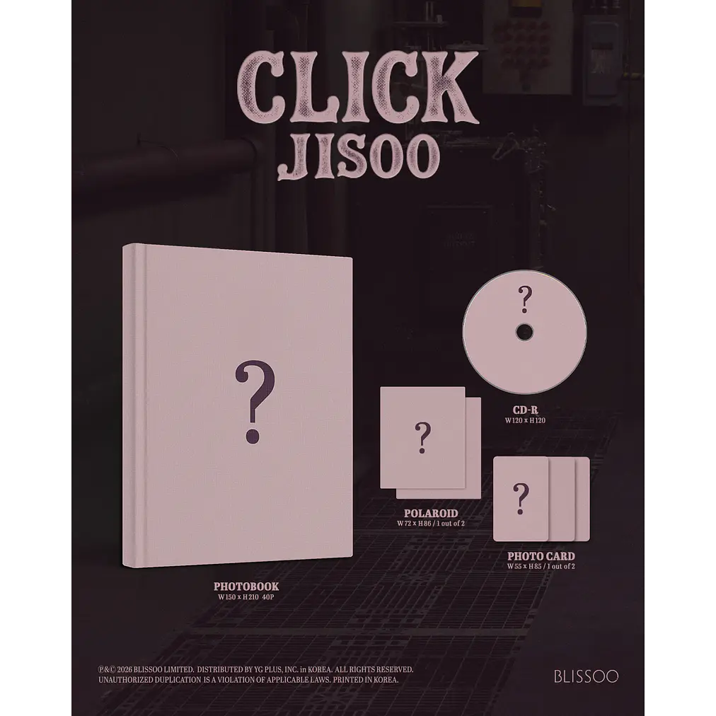 [PRE-VENTA] BLACKPINK JISOO - CLICK (PHOTOBOOK VER.) 2