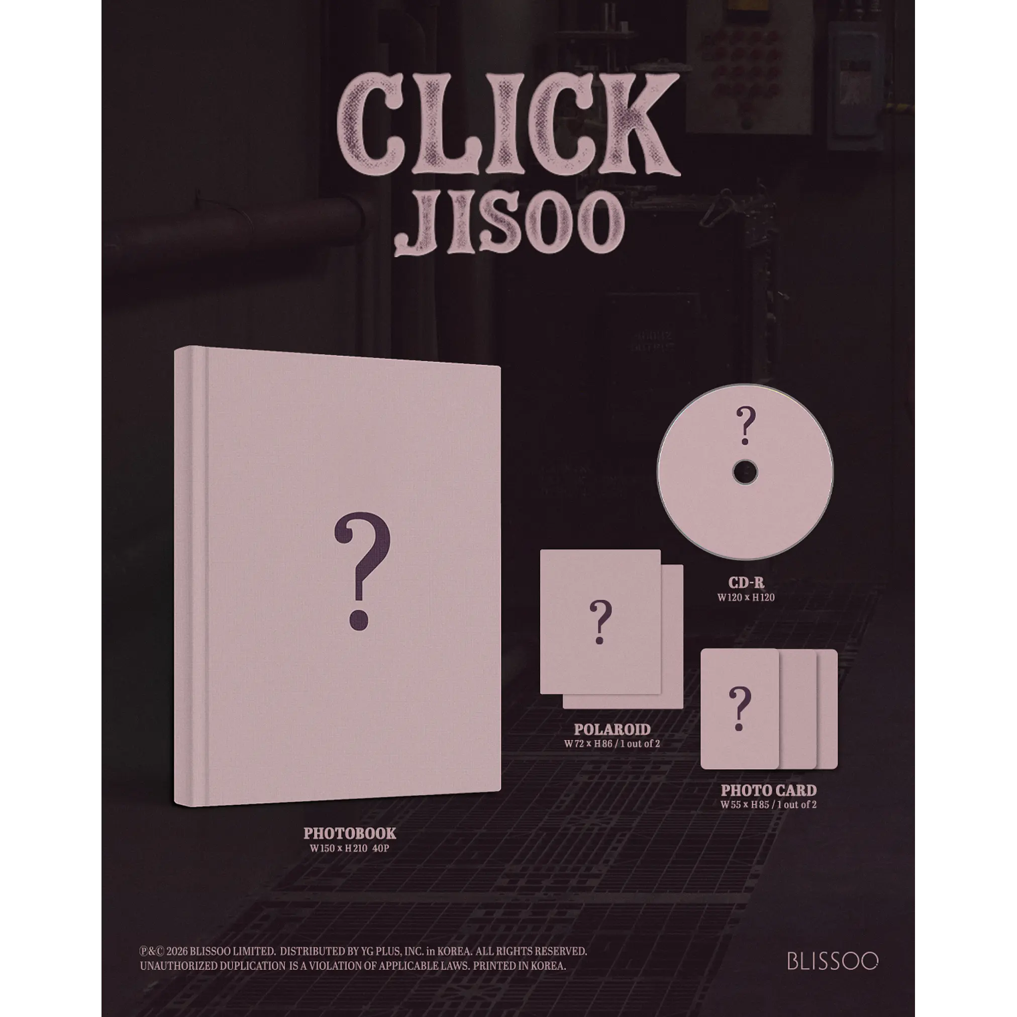 [PRE-VENTA] BLACKPINK JISOO - CLICK (PHOTOBOOK VER.) 2