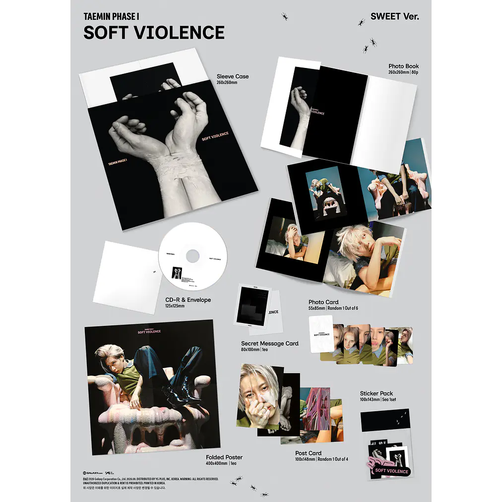 SHINEE TAEMIN - PHASE I : SOFT VIOLENCE (PHOTOBOOK VER.) 2