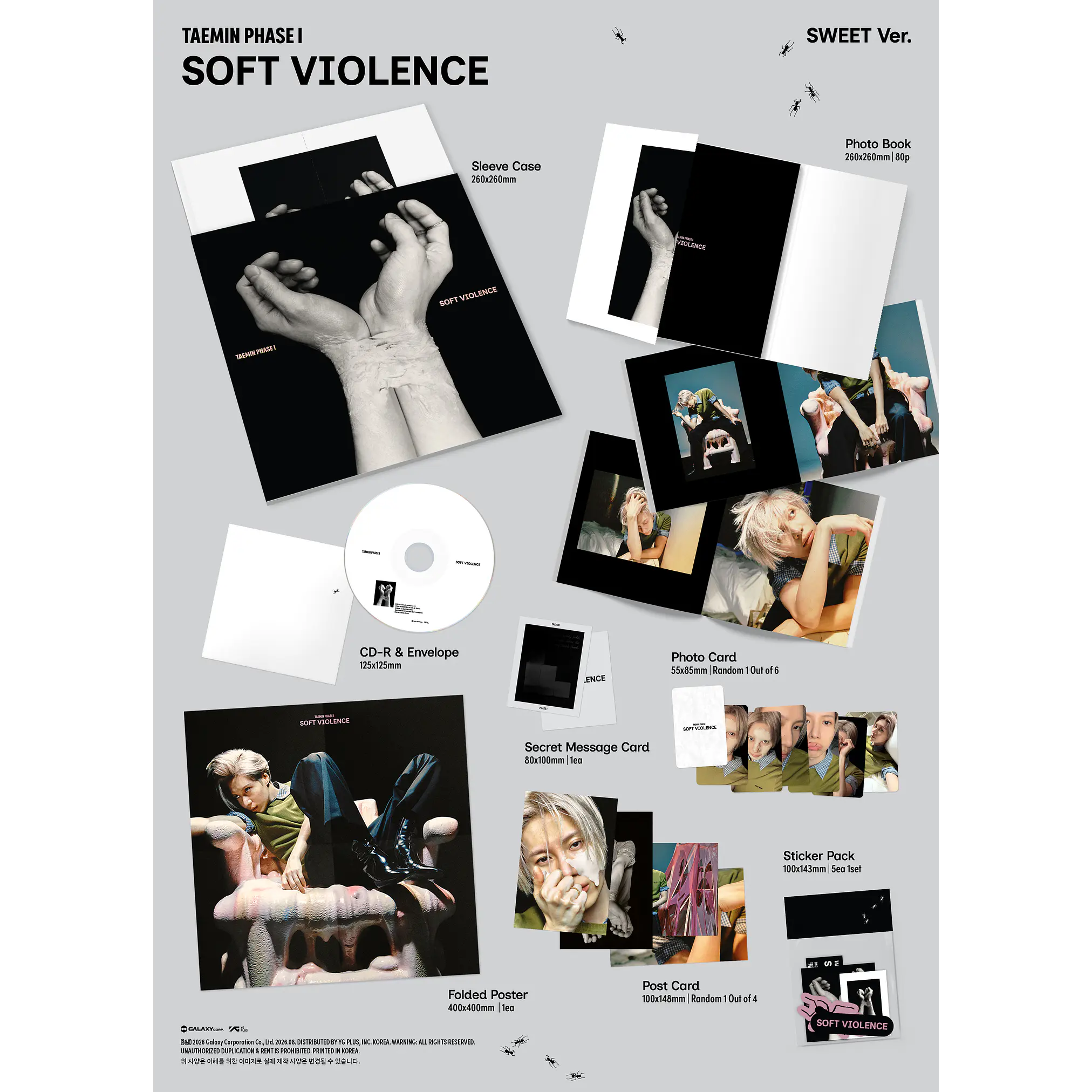 SHINEE TAEMIN - PHASE I : SOFT VIOLENCE (PHOTOBOOK VER.) 2