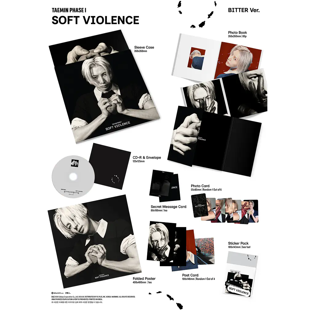 SHINEE TAEMIN - PHASE I : SOFT VIOLENCE (PHOTOBOOK VER.) 3