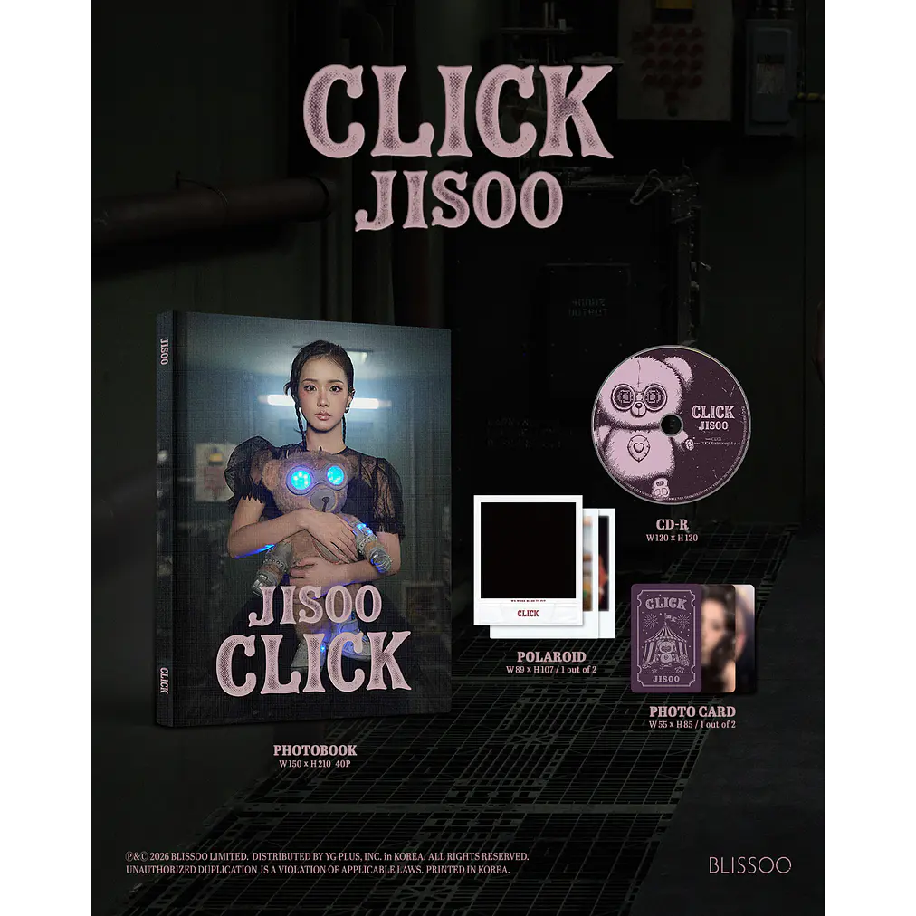 BLACKPINK JISOO - CLICK (PHOTOBOOK VER.) 2