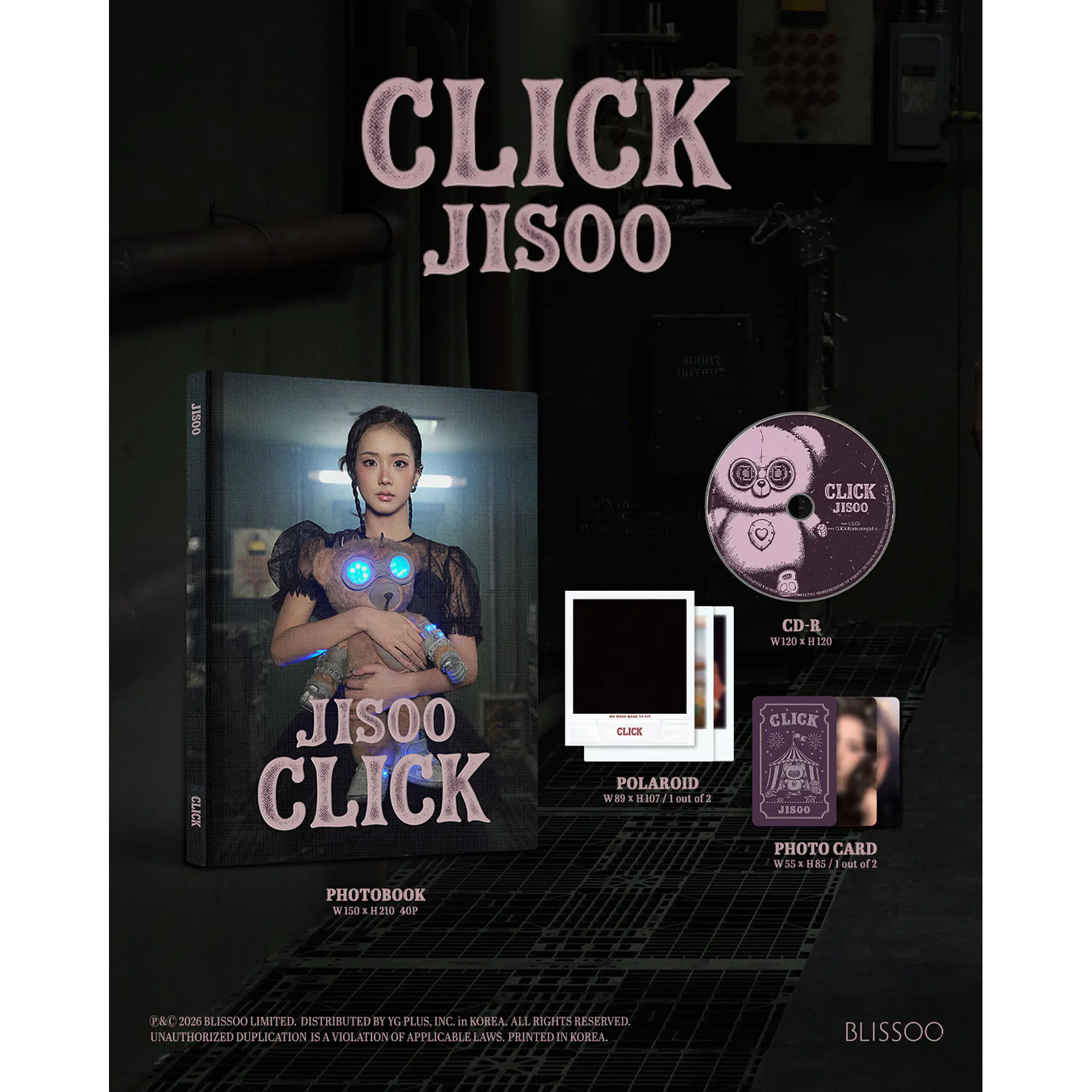 BLACKPINK JISOO - CLICK (PHOTOBOOK VER.) 2
