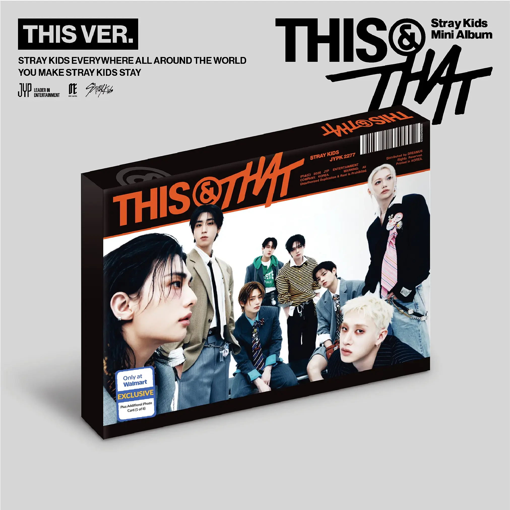 STRAY KIDS - THIS & THAT (STANDARD VER.) (WALMART EXCLUSIVE) 2