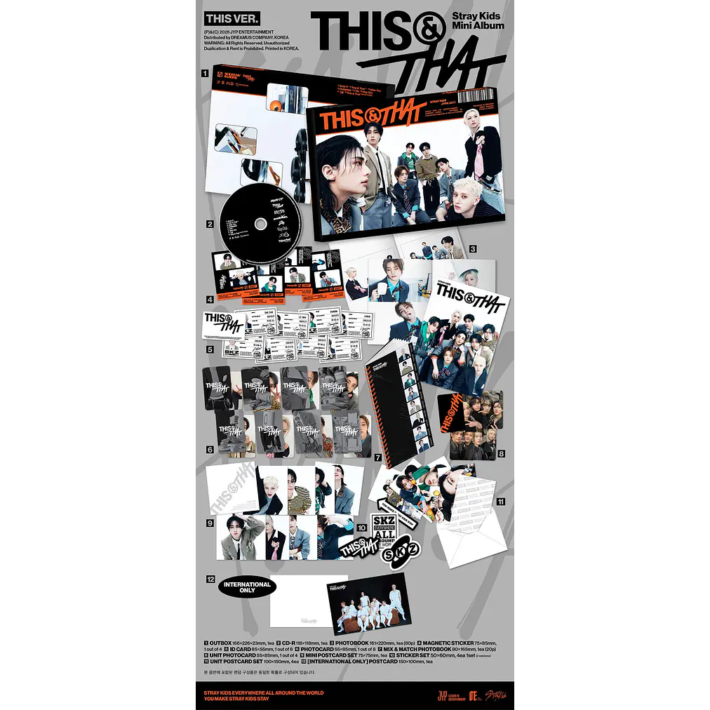 STRAY KIDS - THIS & THAT (STANDARD VER.) (WALMART EXCLUSIVE) 4