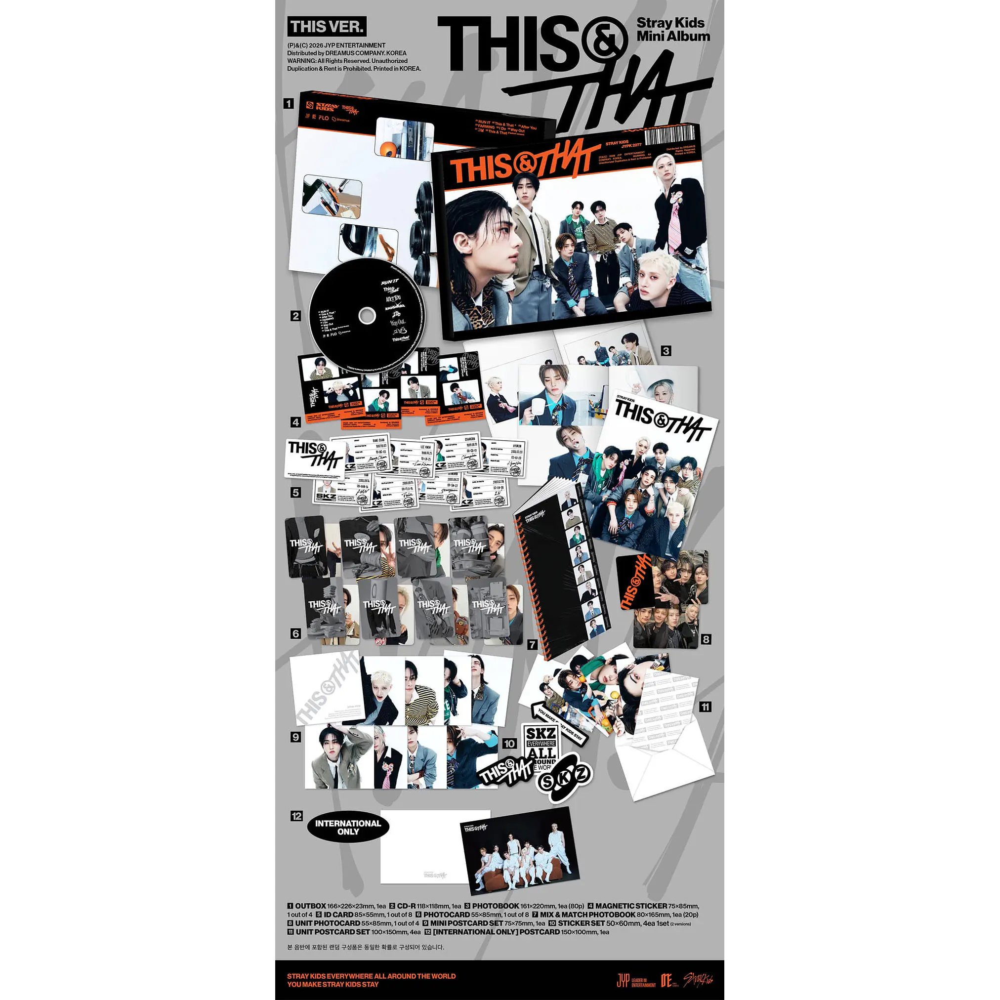 STRAY KIDS - THIS & THAT (STANDARD VER.) (WALMART EXCLUSIVE) 4