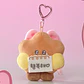 BT21 - MININI I LOVE YOU MESSAGE BOOK PLUSH KEYRING RIBBONED U - Miniatura 4