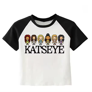 POLERA CORTA KATSEYE - TOUCH