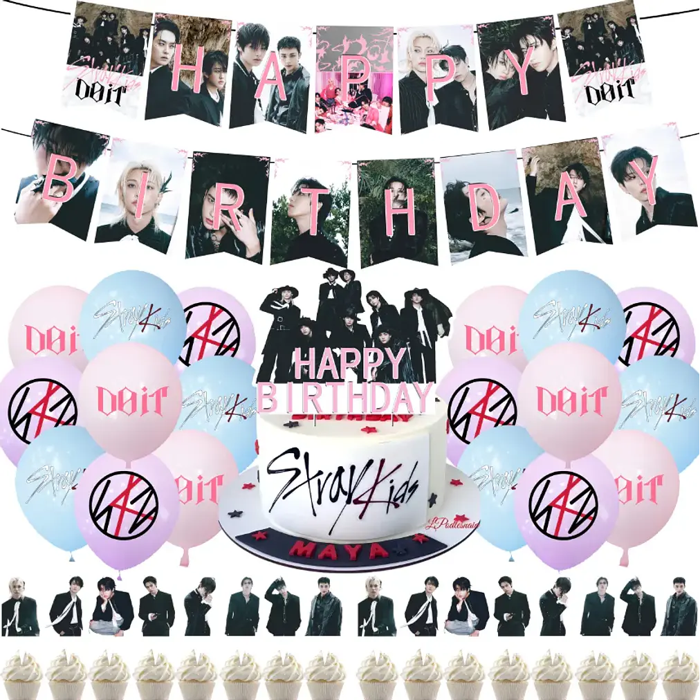 COTILLÓN STRAY KIDS - HAPPY BIRTHDAY DO IT 1
