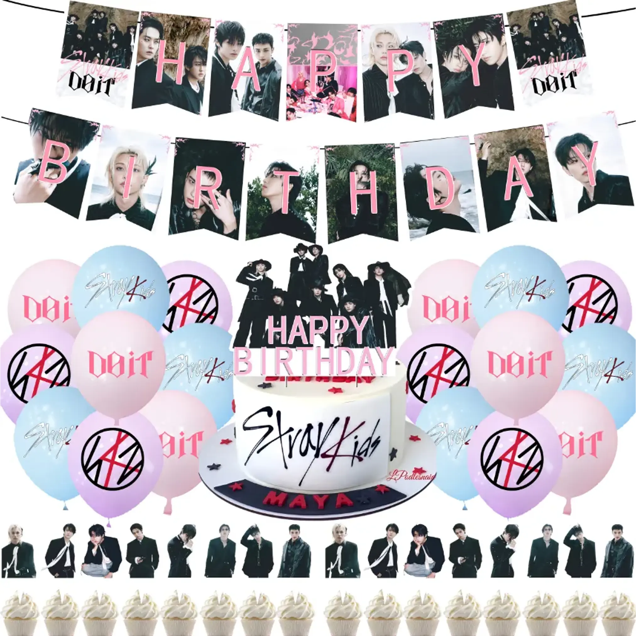 COTILLÓN STRAY KIDS - HAPPY BIRTHDAY DO IT 1