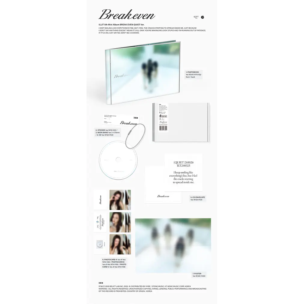 [PRE-VENTA] ILLIT - BREAK EVEN 3