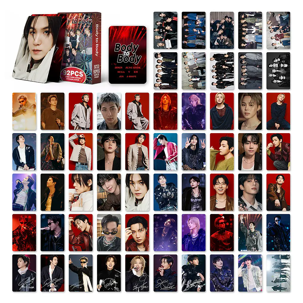 LOMOCARDS BTS - BODY TO BODY 2