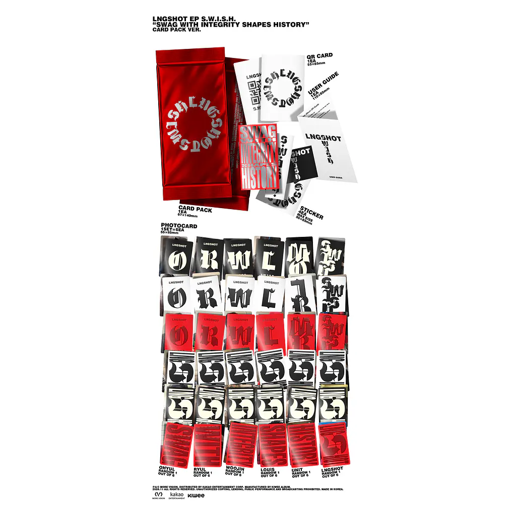 [PRE-VENTA] LNGSHOT - S.W.I.S.H. (CARD PACK VER.) 2