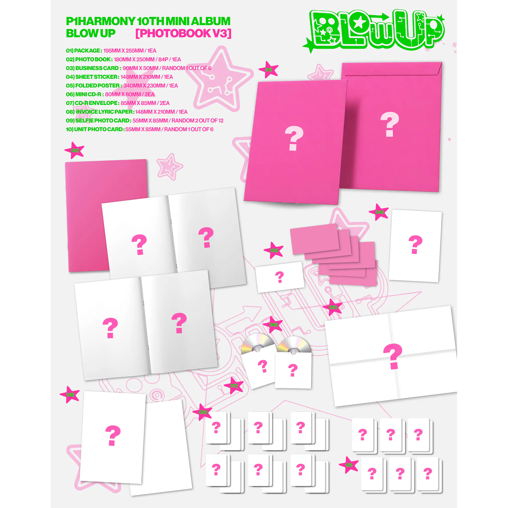 [PRE-VENTA] P1HARMONY - BLOW UP (PHOTOBOOK VER.) 3