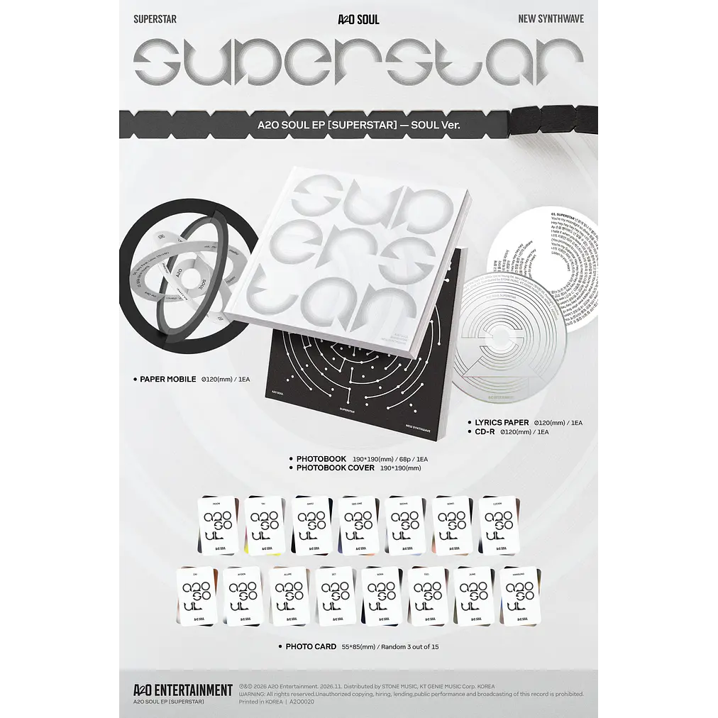 [PRE-VENTA] A2O SOUL - SUPERSTAR 2