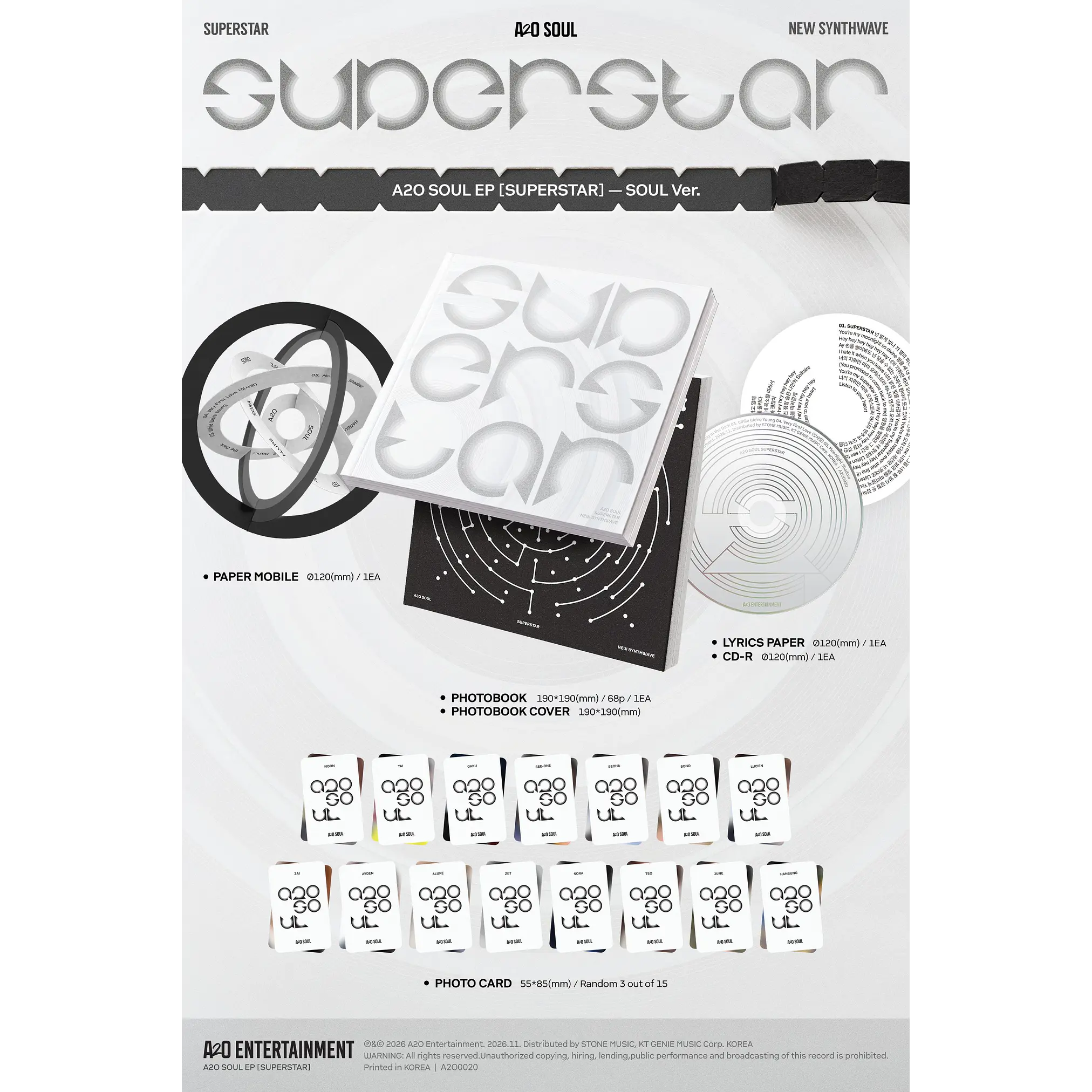 [PRE-VENTA] A2O SOUL - SUPERSTAR 2