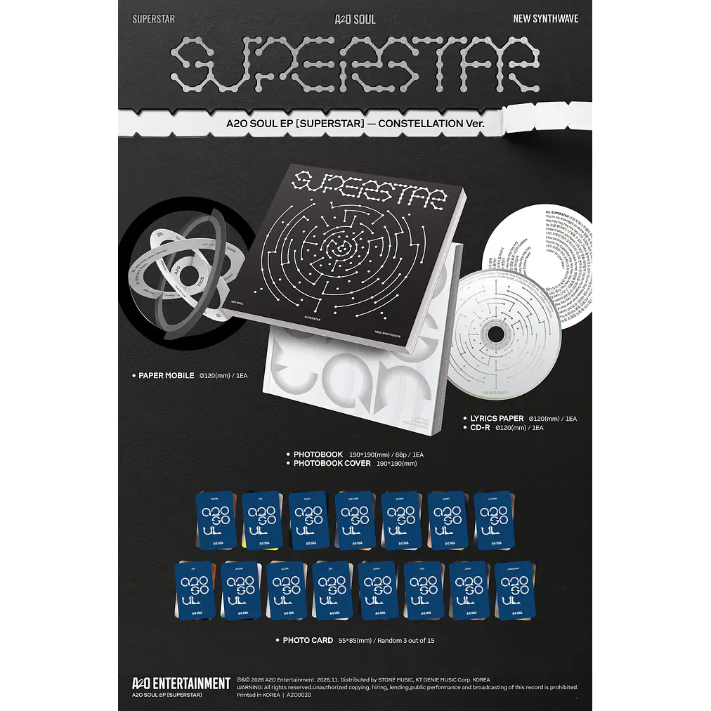 [PRE-VENTA] A2O SOUL - SUPERSTAR 3