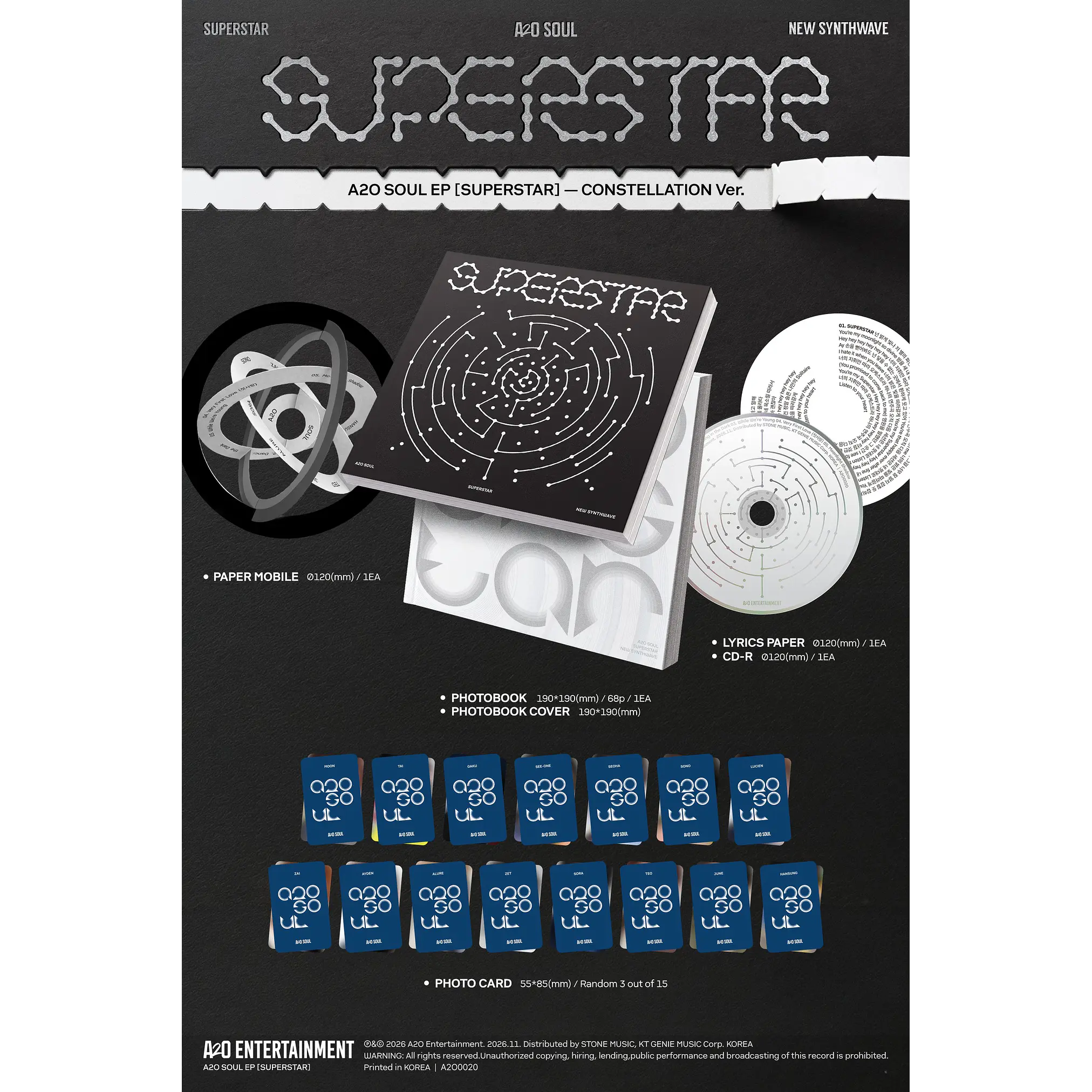 [PRE-VENTA] A2O SOUL - SUPERSTAR 3