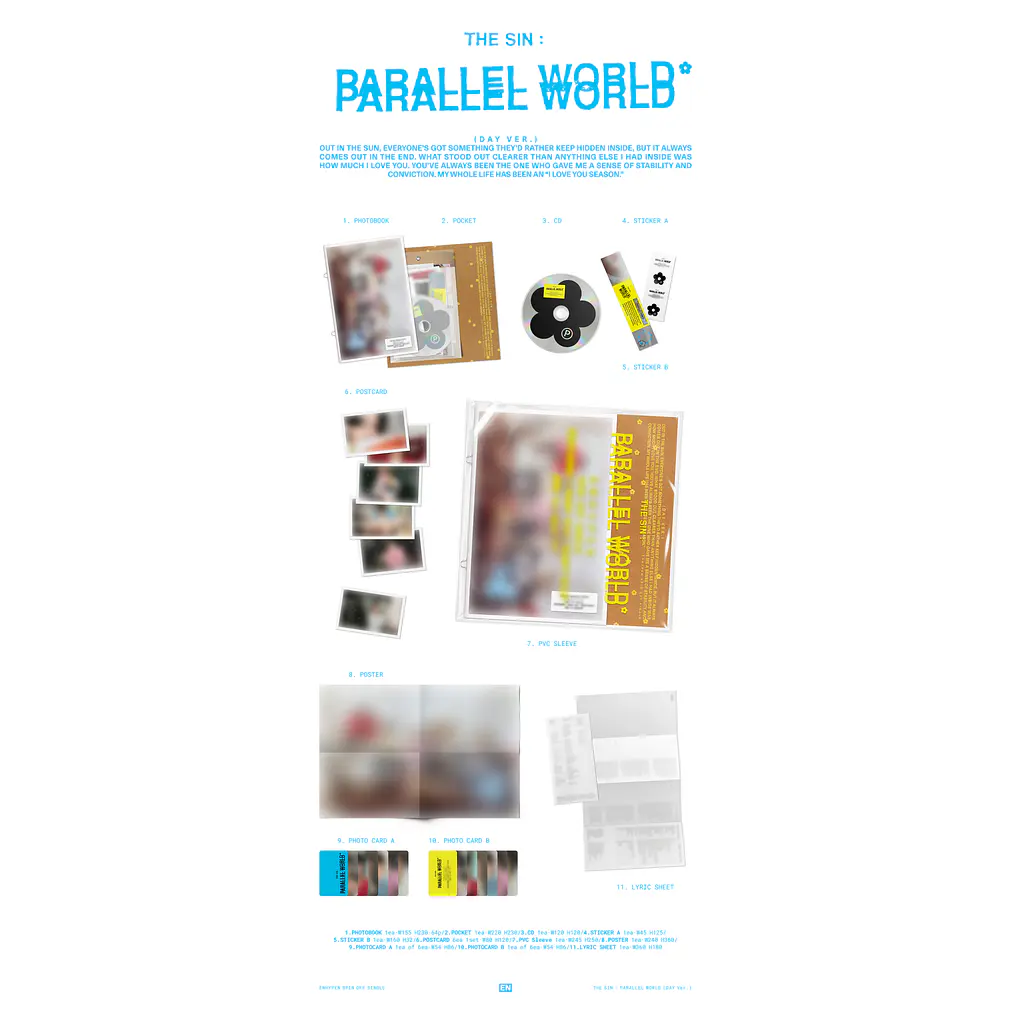 [PRE-VENTA WEVERSE SHOP] ENHYPEN - THE SIN: PARALLEL WORLD