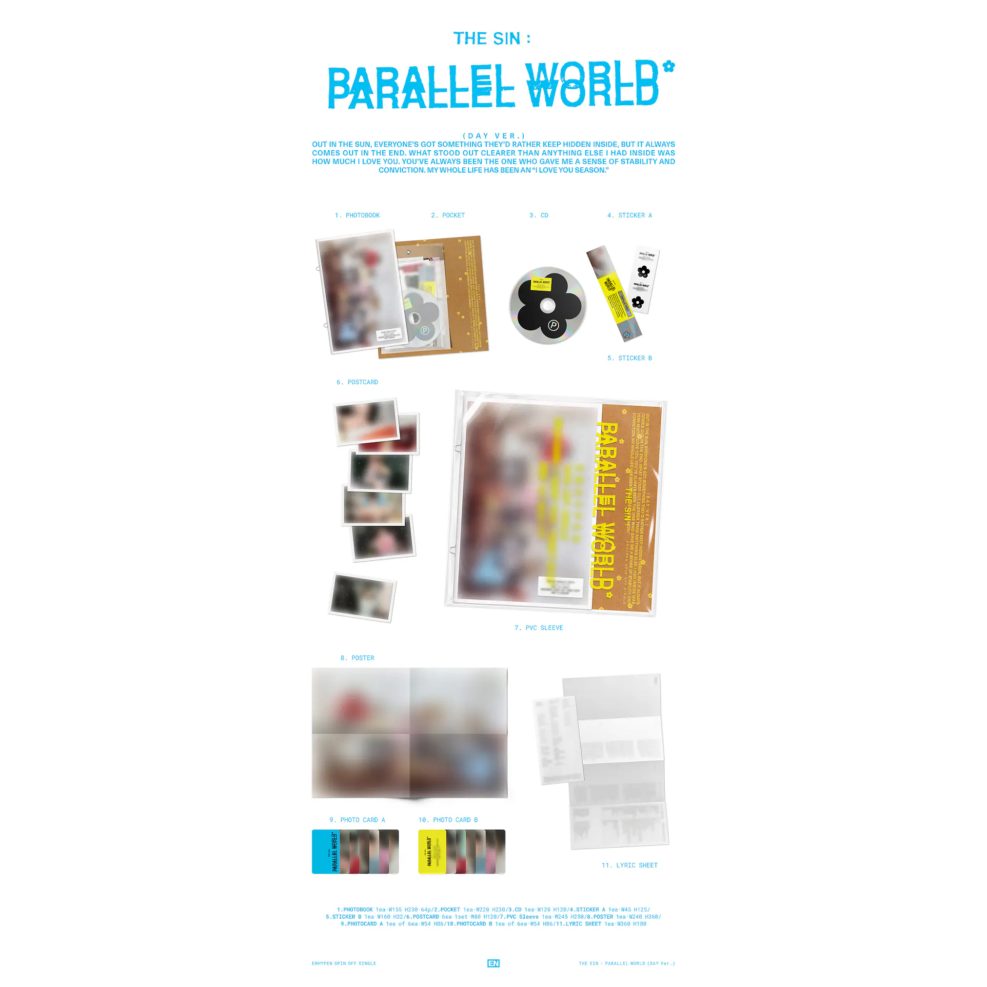 [PRE-VENTA WEVERSE SHOP] ENHYPEN - THE SIN: PARALLEL WORLD 7