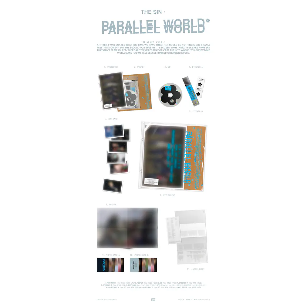 [PRE-VENTA WEVERSE SHOP] ENHYPEN - THE SIN: PARALLEL WORLD 8