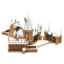 Castillo de Hogwarts en la nieve Premium Size