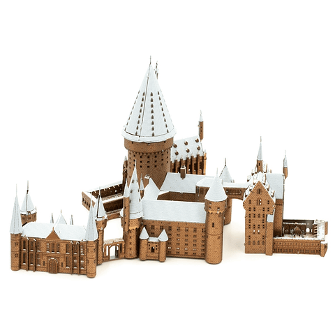 Castillo de Hogwarts en la nieve Premium Size