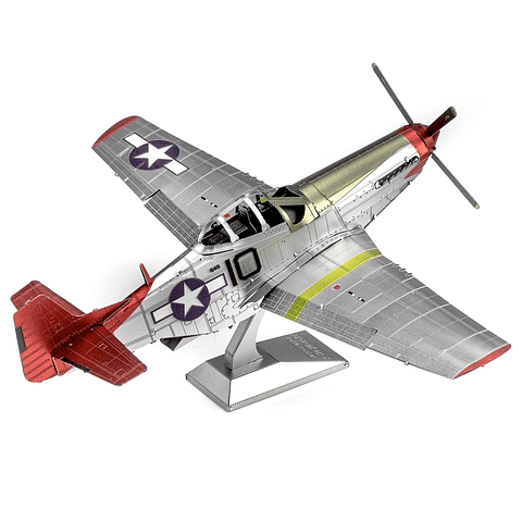 Avión P-51D Mustang - Escuadrón 332- The Tuskegee Airmen