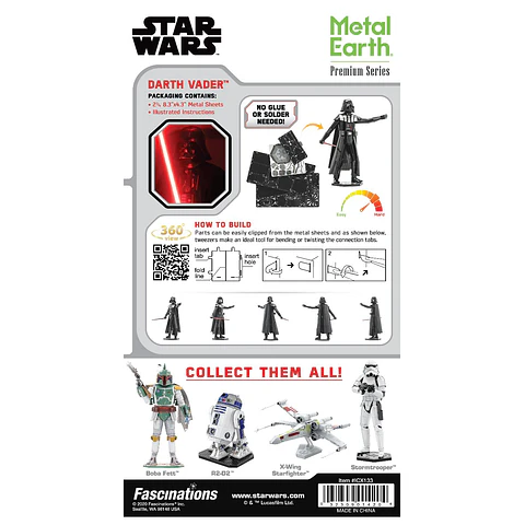 Darth Vader Figura para armar