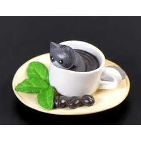 Figura de gato en Café