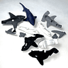 Borrador puzzle japonés  de Tiburón Blanco