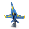 Avión Super Hornet F/A-18 de los Blue Angels