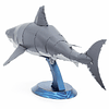 Modelo Tiburón Blanco a color 3D