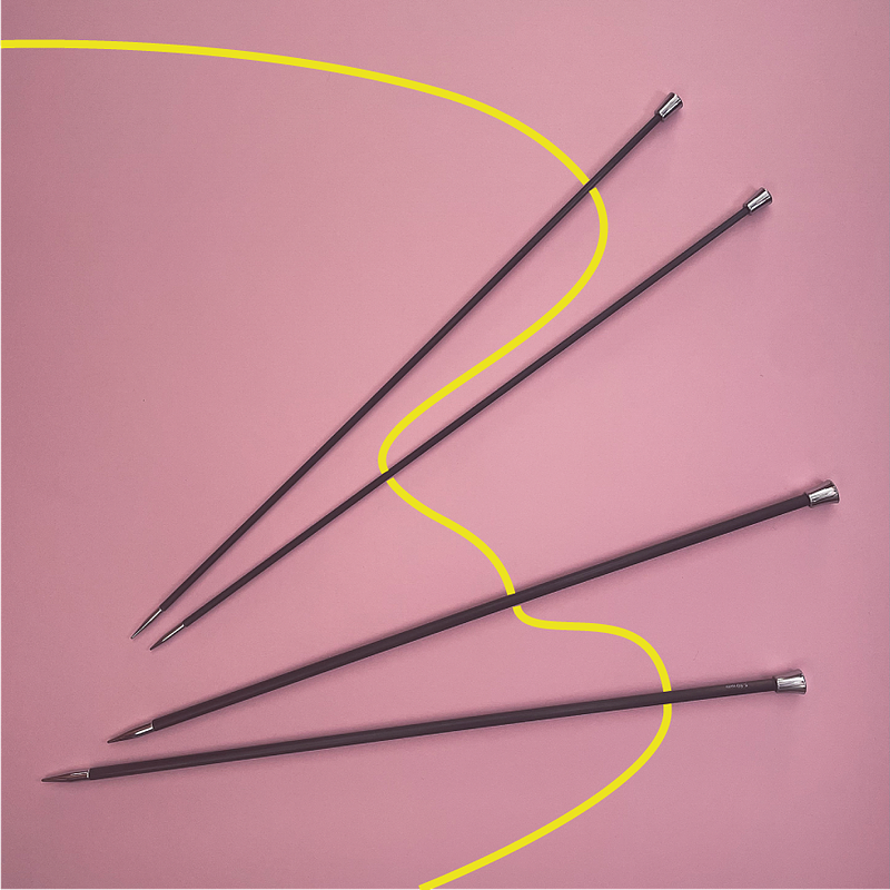 Palillos Rectos Karbonz Knit Pro