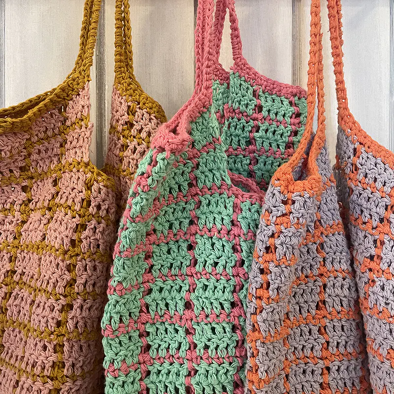 bolsa tejida la matriz