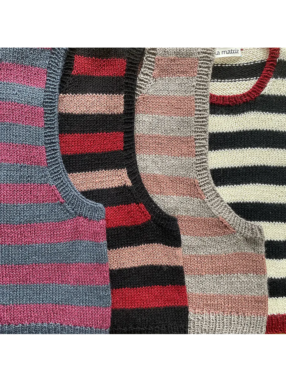 teje tu chaleco sin mangas #1 3