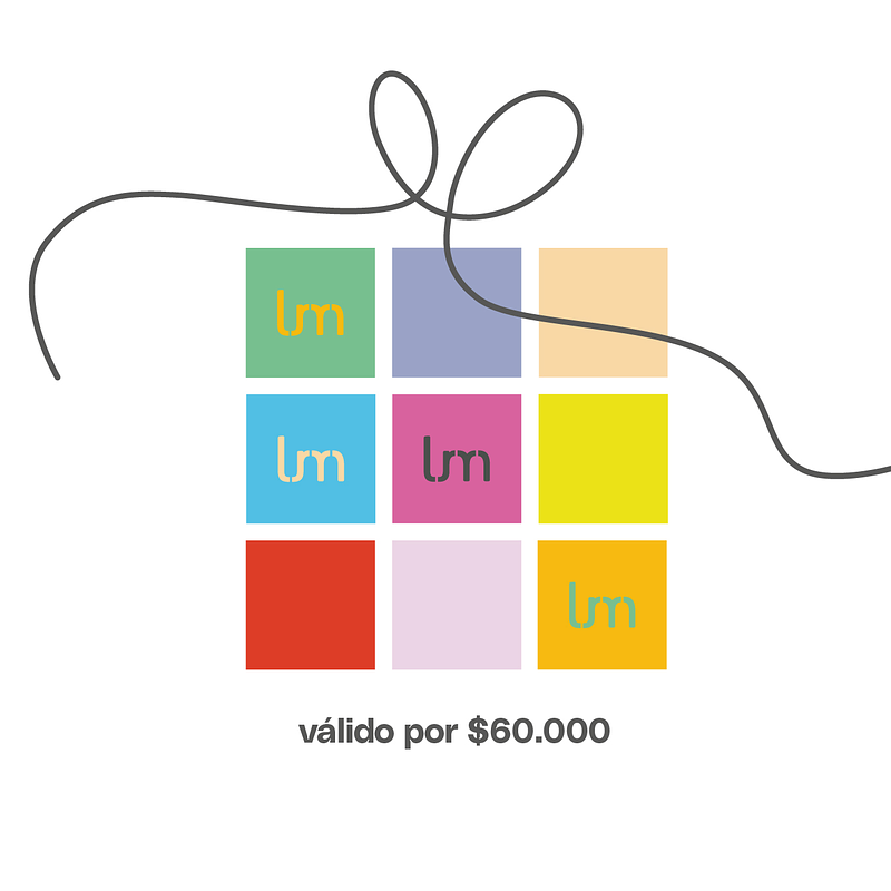 tarjeta de regalo $60000