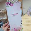 Planner Floral largo