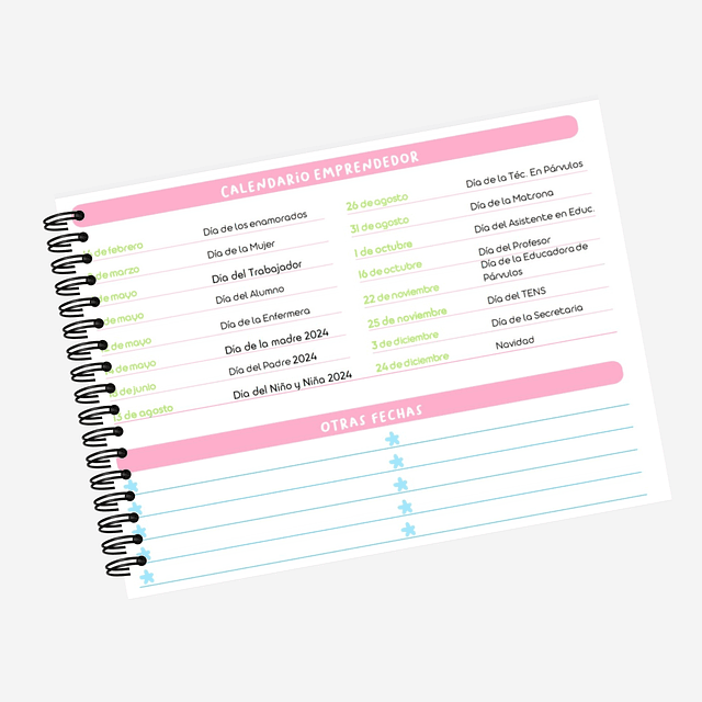 Planner Pedidos horizontal