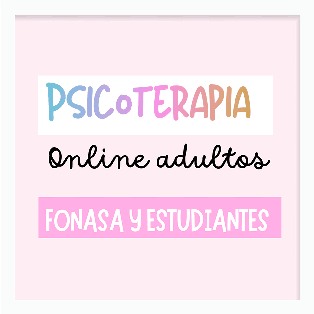 Psicoterapia Online Adultos 