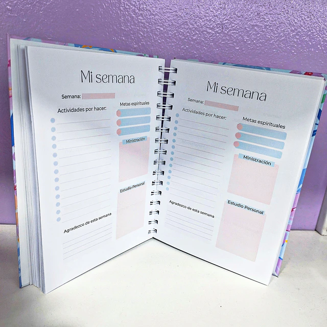 Planner Confía en el Señor 