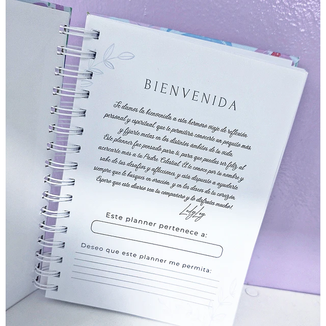 Planner Confía en el Señor 