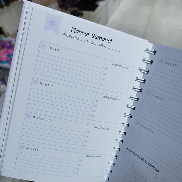 Planner Universitario Girl