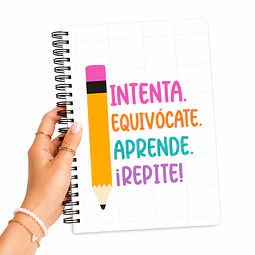 Portada Intenta, equivócate y repite 