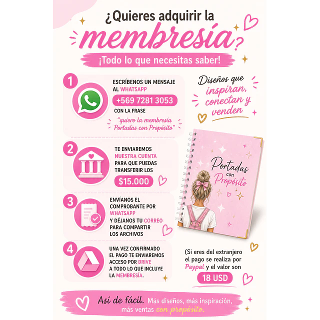 Membresía Portadas con Propósito 